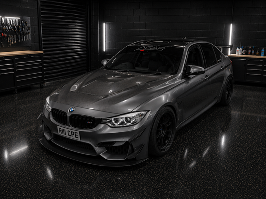 F8X WRD Motorsport Chassis Mounted splitter