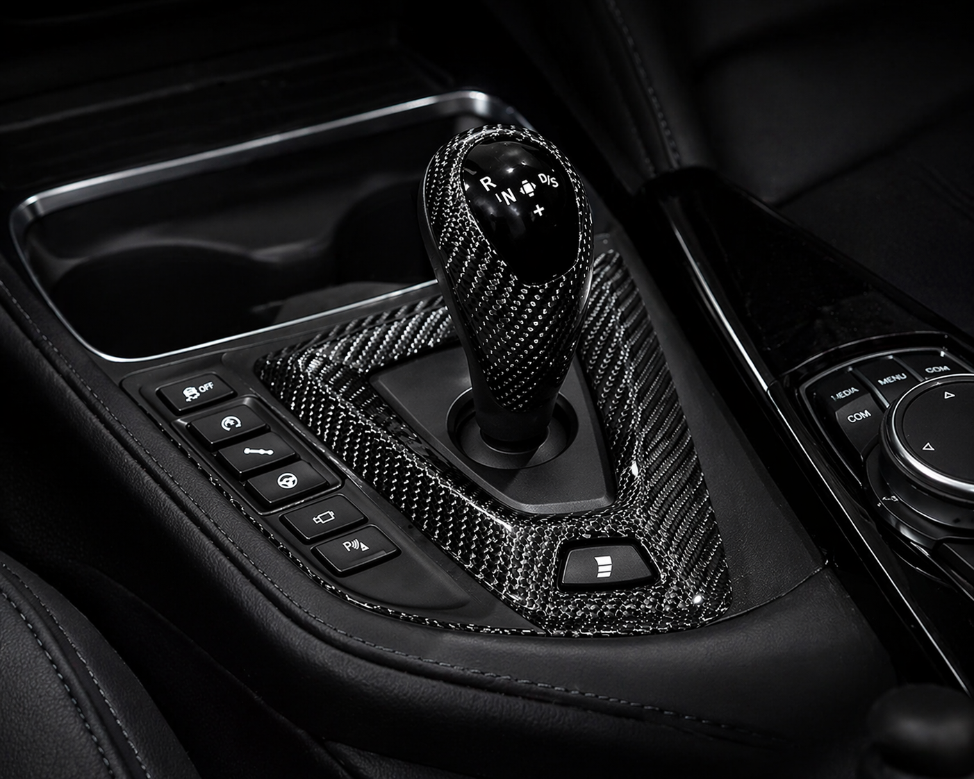 F8X Carbon DCT Shifter surround and Selector