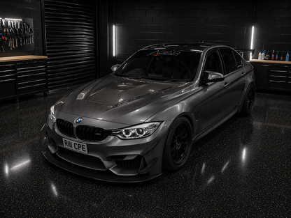F8X WRD Motorsport Chassis Mounted splitter