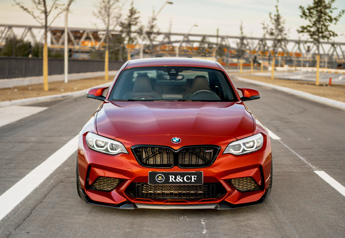 BMW F87 M2C CS Style Front Splitter